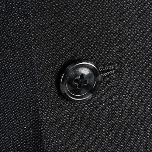 1960s Men's Bespoke Two Piece Winter Suit in  Blue & Gray