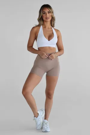 5" Signature Bike Shorts - Tan