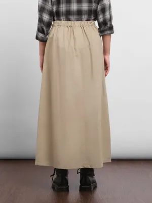 A-Line Skirt | Khaki
