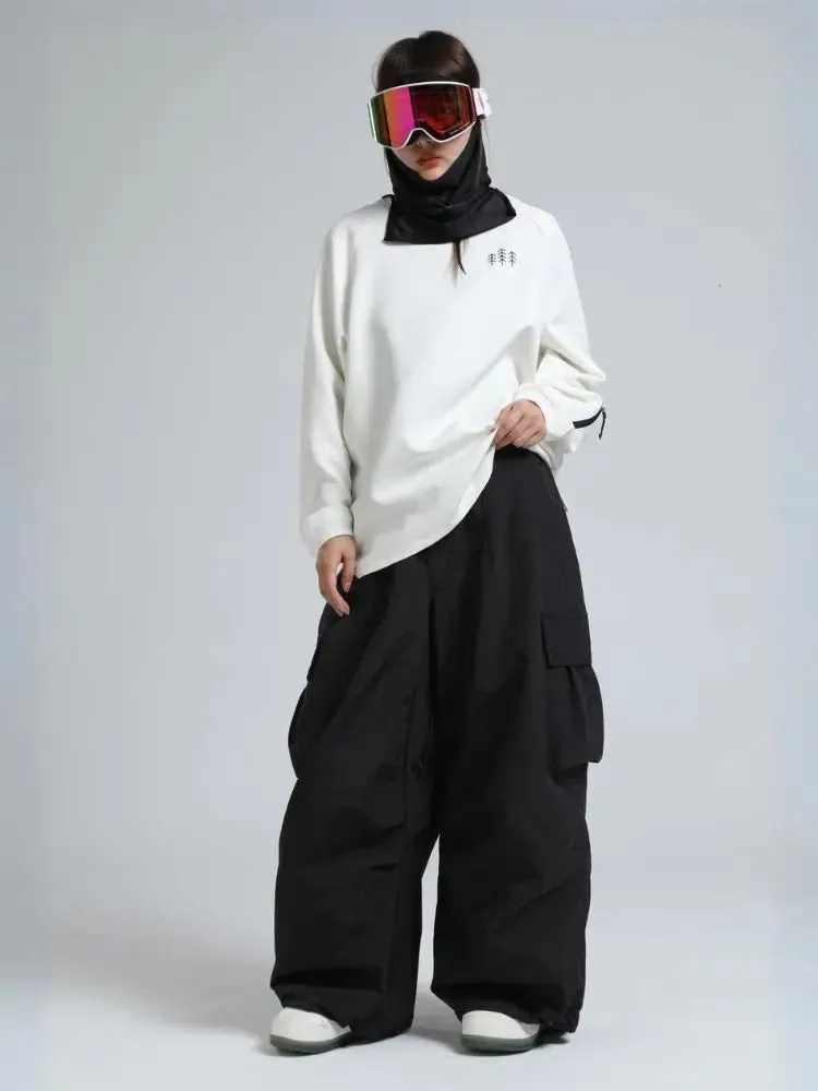 Adult Baggy Cargo Snowboard Pants Oversized Outdoor Pants