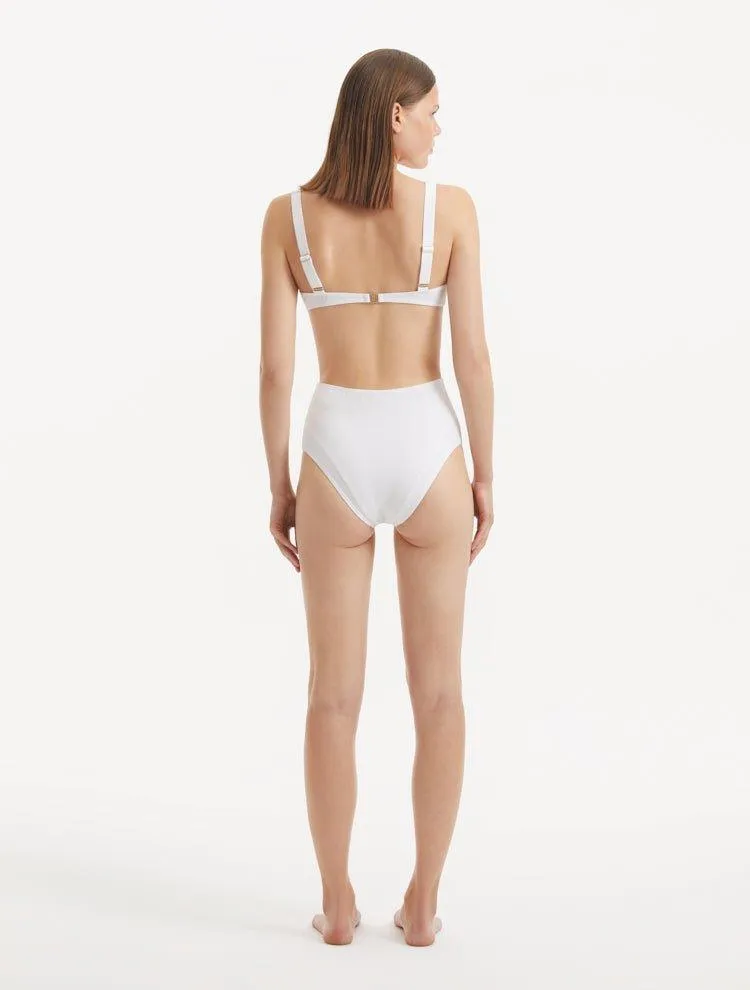 Adva White Bikini Set