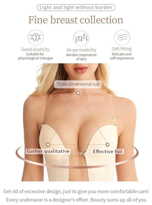 Backless Body Shaper Bra