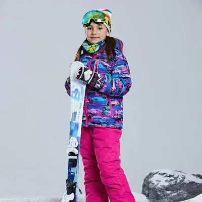 BEARFRIENDS Windproof Warm Unisex Ski Suit - Kids