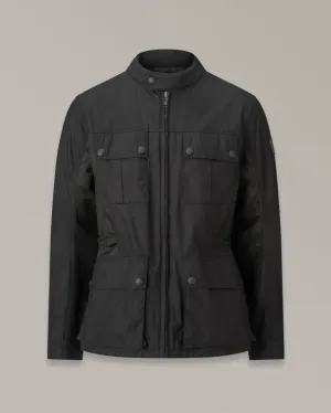 BELSTAFF AIRFLOW MOTORCYCLE JACKET - BLACK