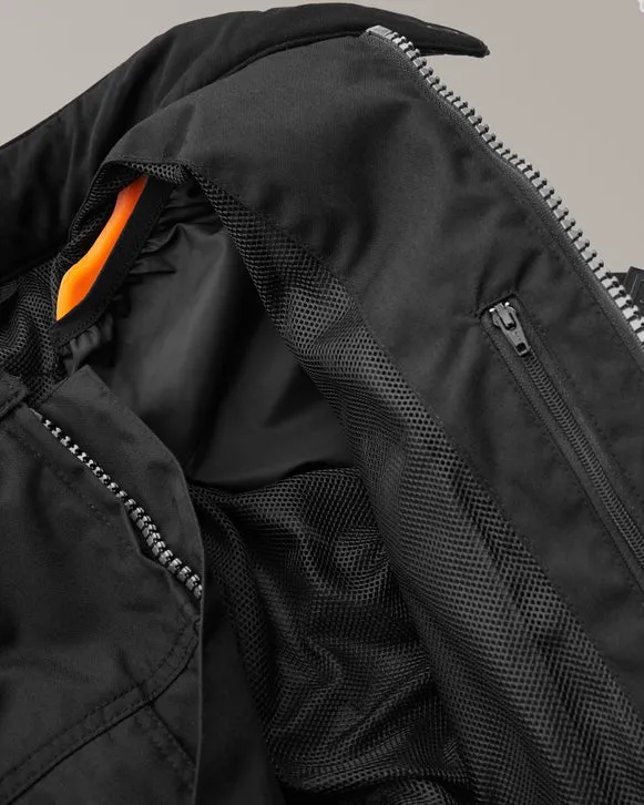 BELSTAFF AIRFLOW MOTORCYCLE JACKET - BLACK