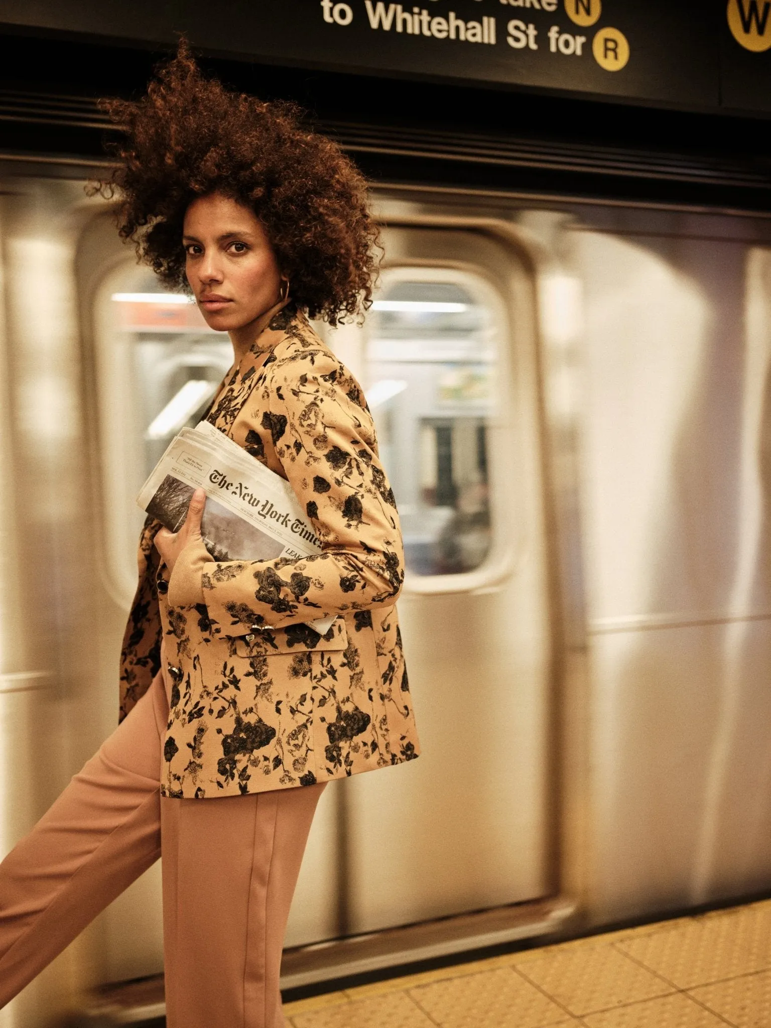 Bine Kalia Jacquard Blazer