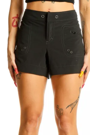 Black Athleta Activewear Shorts