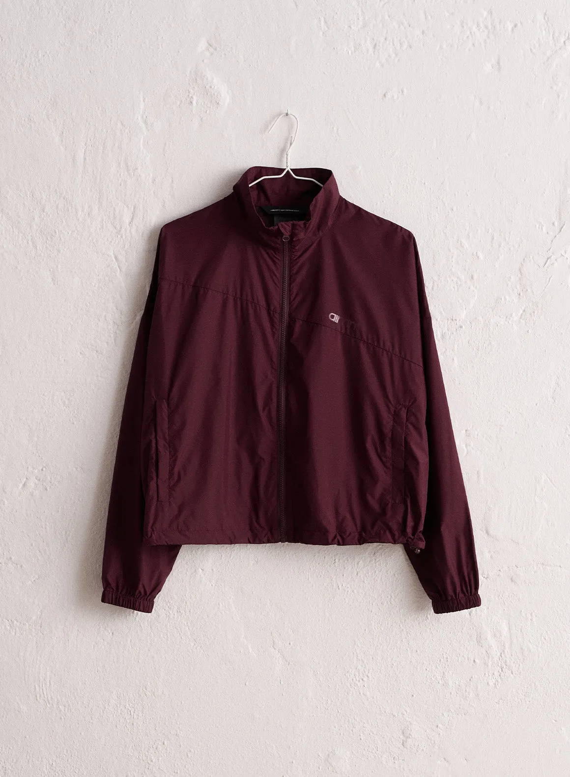 Bordeaux Balance Windbreaker Jacket