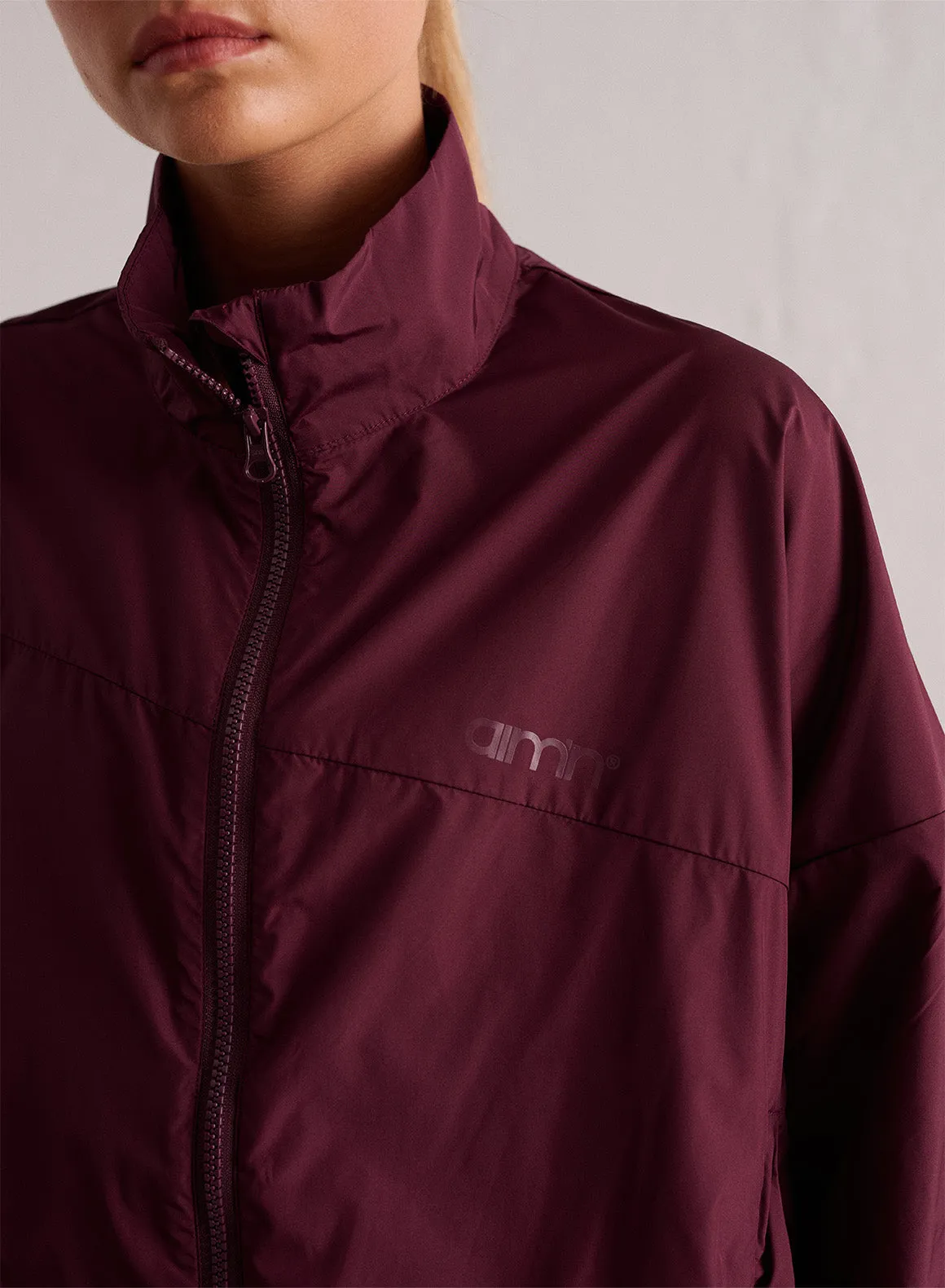 Bordeaux Balance Windbreaker Jacket