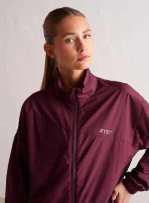 Bordeaux Balance Windbreaker Jacket