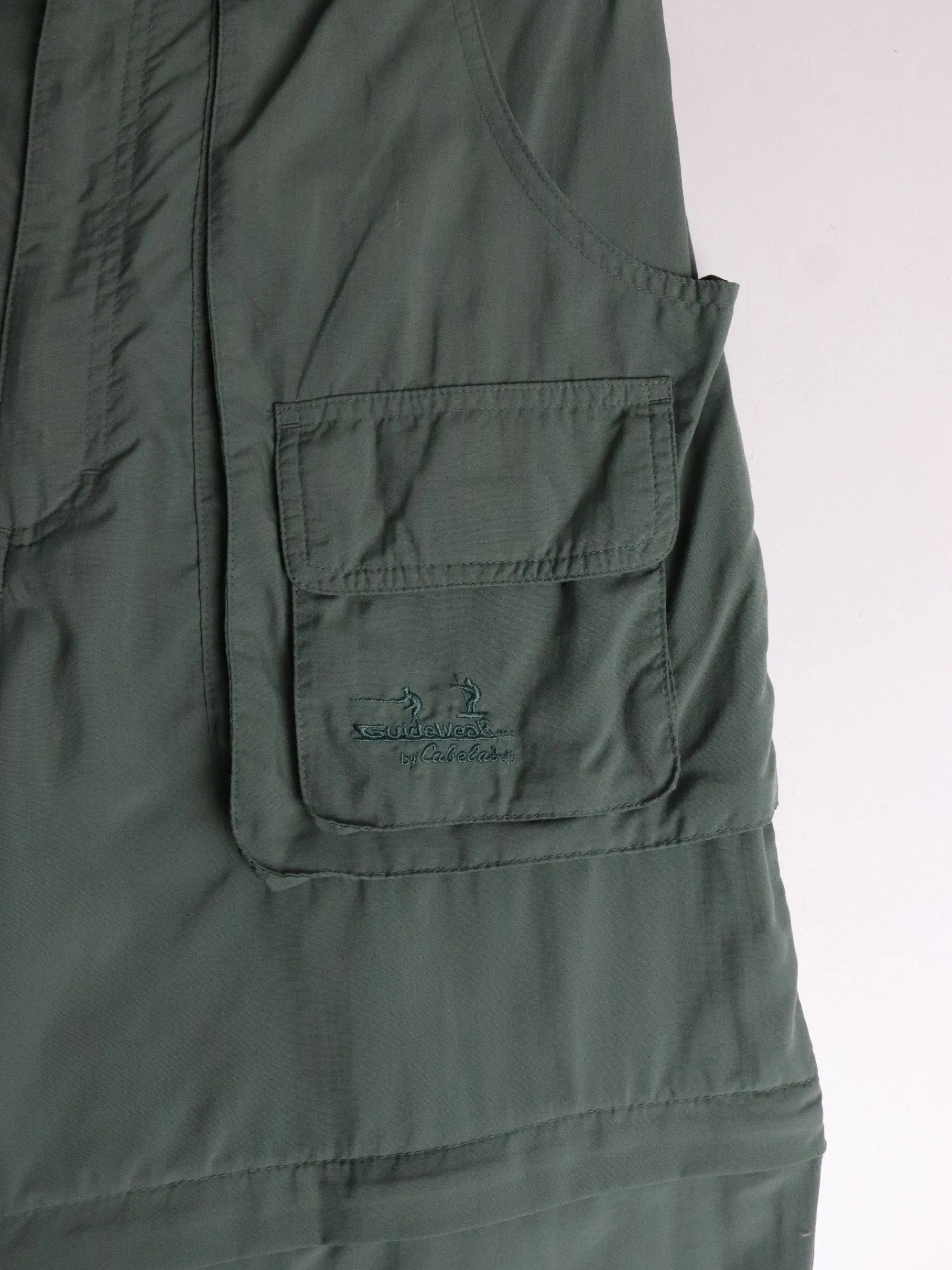 Cabela's Pants Mens Medium Green Convertible