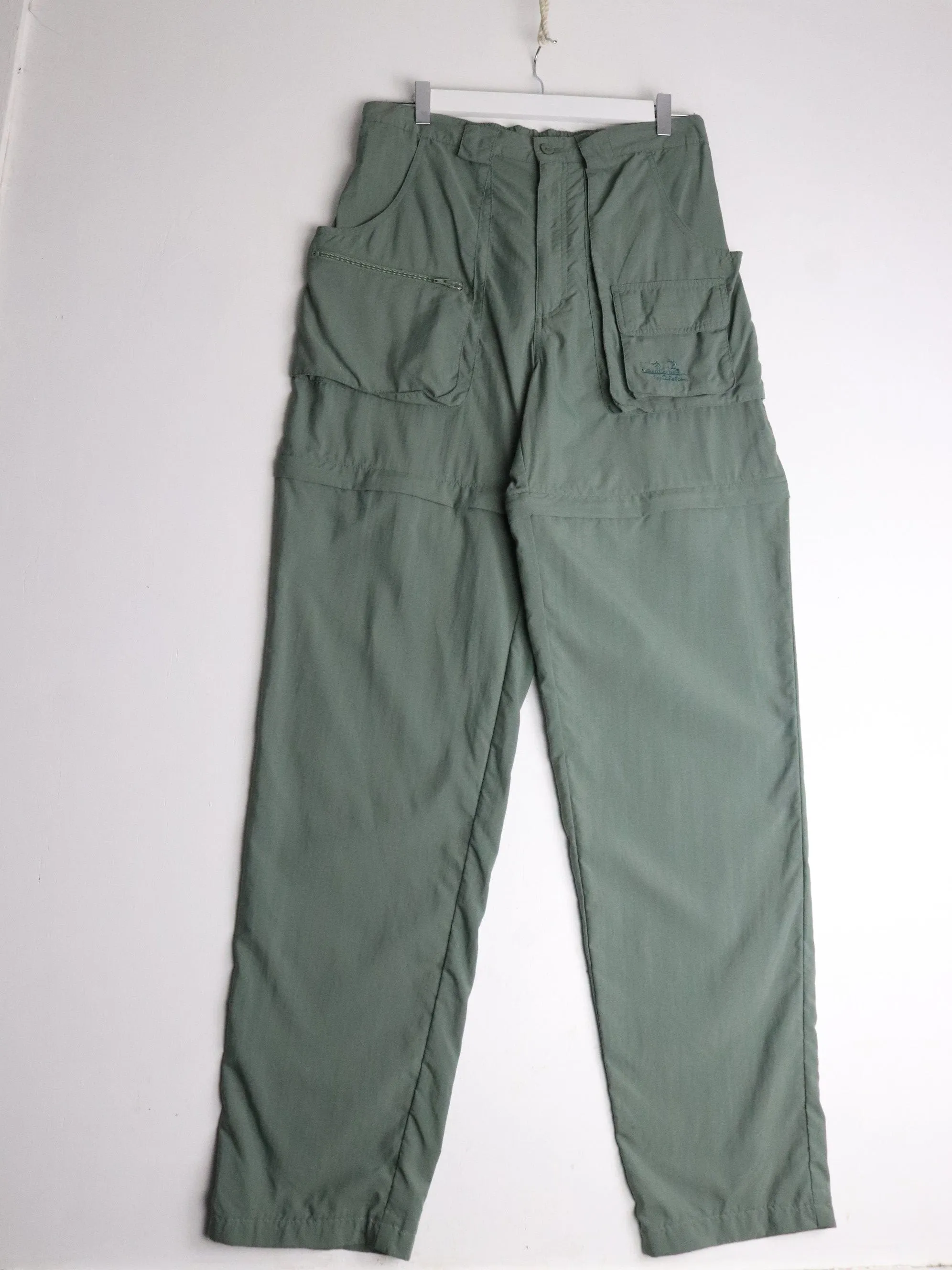 Cabela's Pants Mens Medium Green Convertible