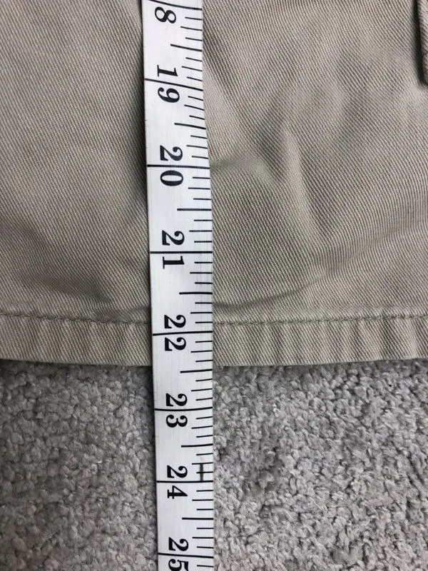 Carhartt Shorts Mens 32 Tan khaki Utility Cargo Work Shorts B275 Tan 100% Cotton