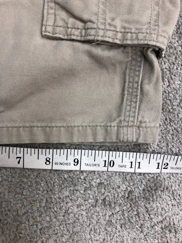 Carhartt Shorts Mens 32 Tan khaki Utility Cargo Work Shorts B275 Tan 100% Cotton