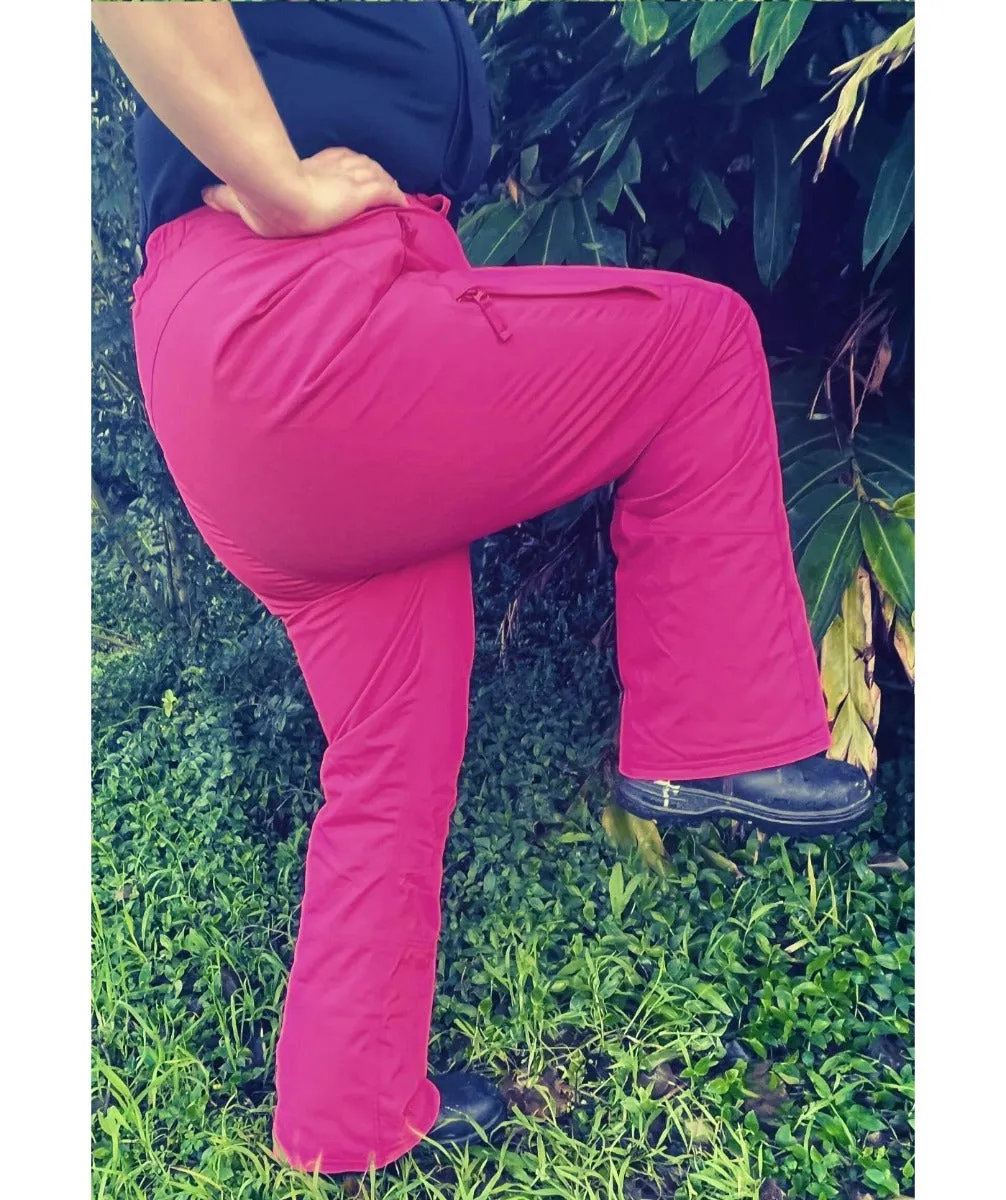 Cartel Canada Stretch Ski Pants Pink Sizes 18-30
