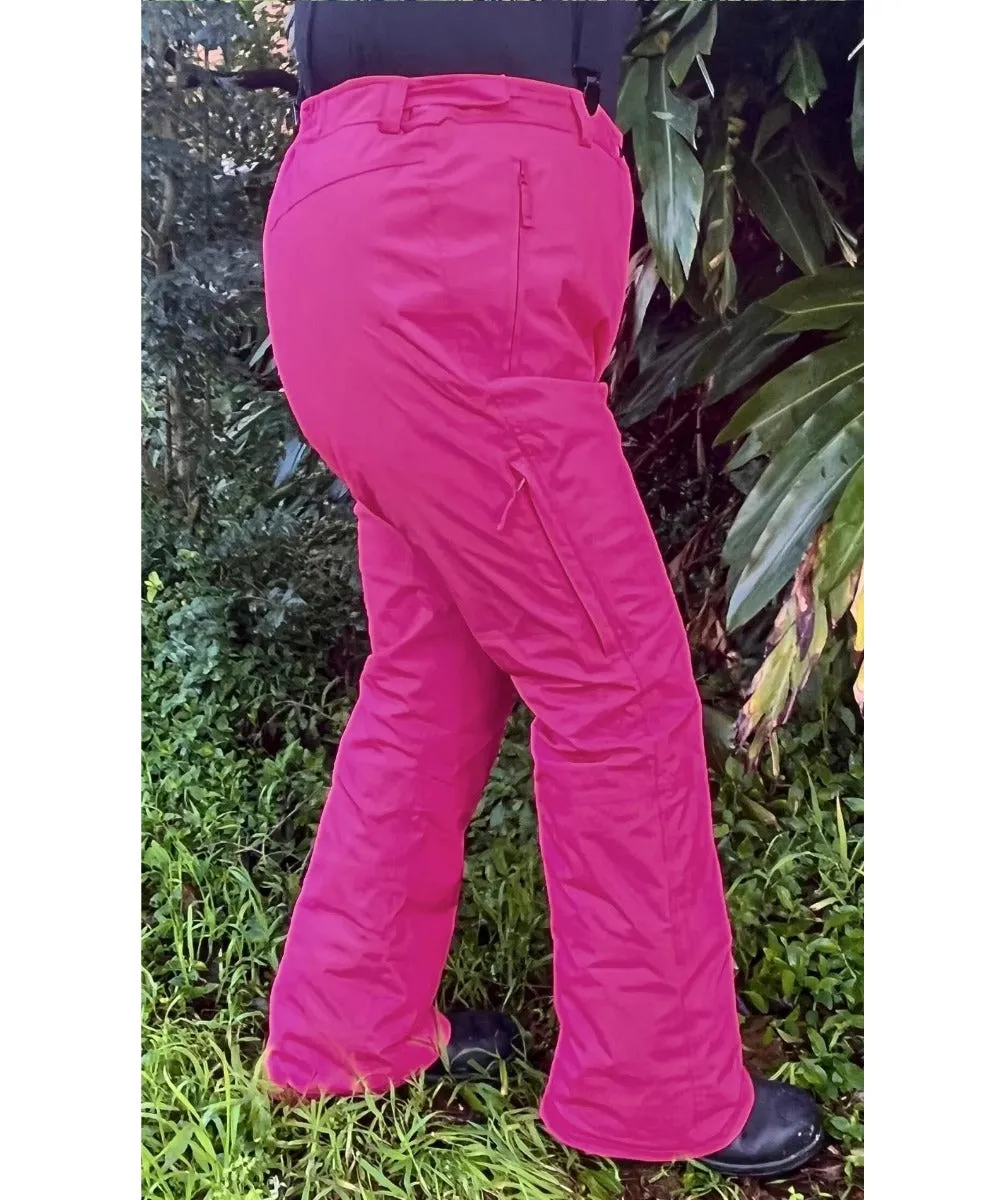 Cartel Canada Stretch Ski Pants Pink Sizes 18-30