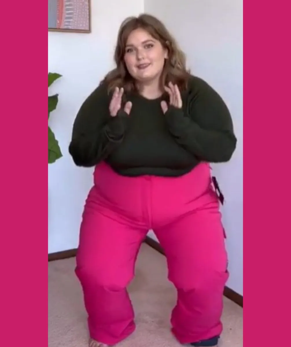 Cartel Canada Stretch Ski Pants Pink Sizes 18-30