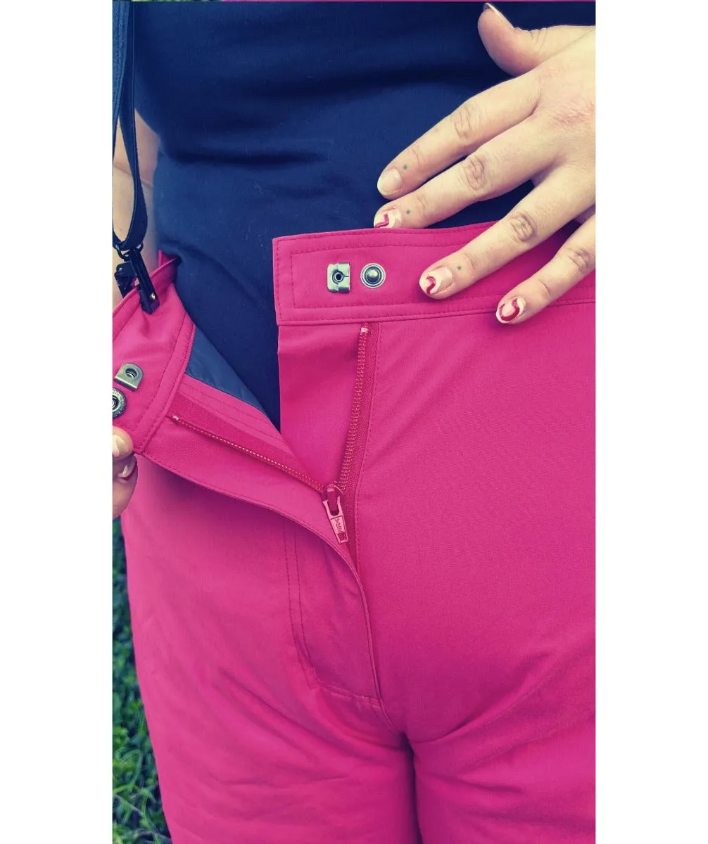 Cartel Canada Stretch Ski Pants Pink Sizes 18-30