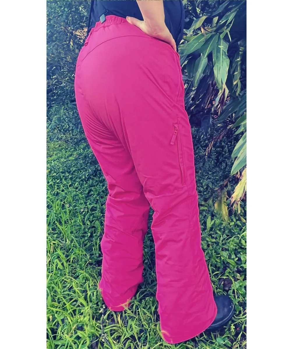 Cartel Canada Stretch Ski Pants Pink Sizes 18-30