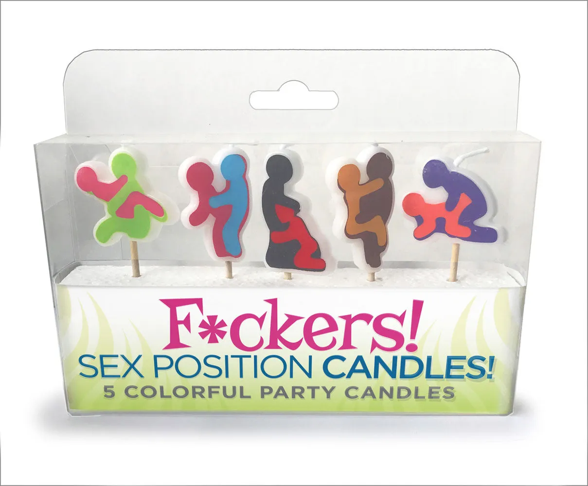 Cheeky Fun Sex Position Candles for Parties and Romance