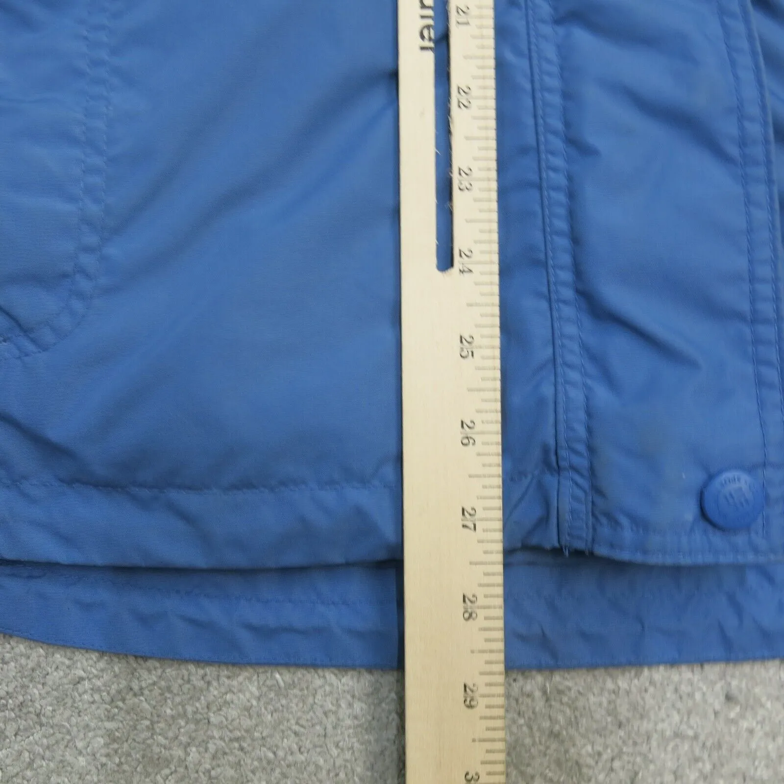 Columbia Jackets Womens Large Blue Windbreaker Bugaboo Full Zip Long Sleeve