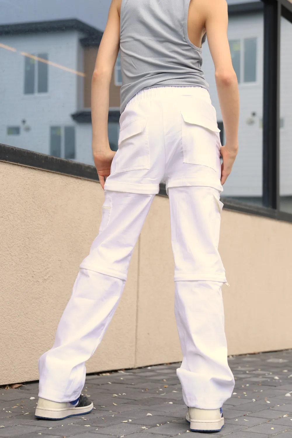 Convertible Recruit Cargo Pants - Ivory