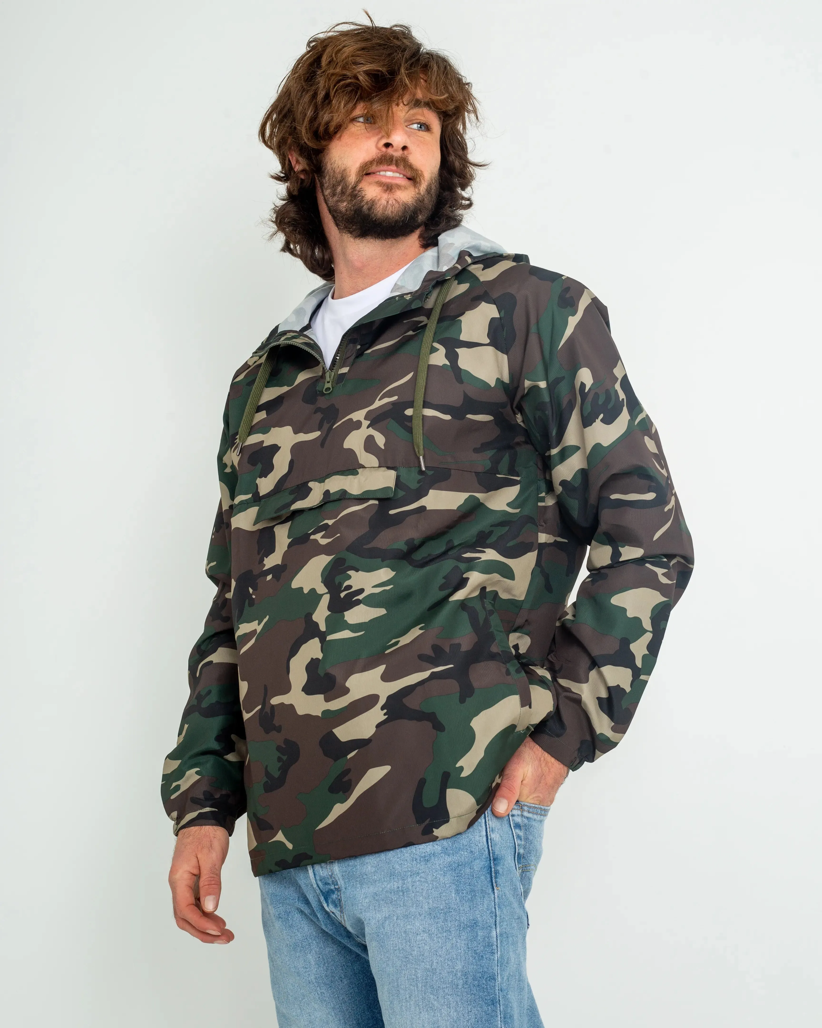 Cyrus Windbreaker in Camo