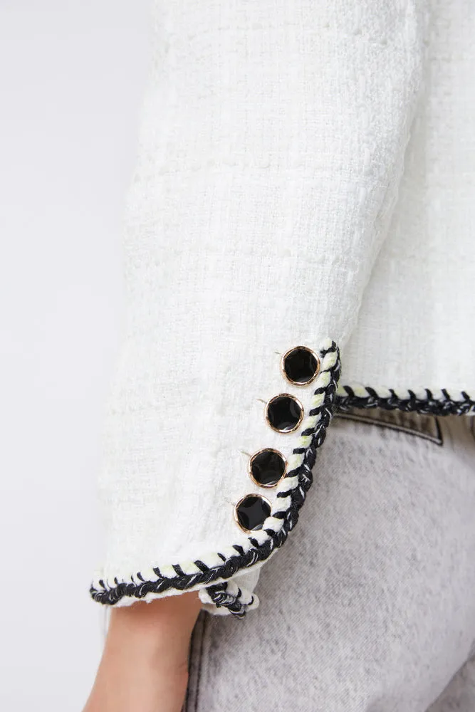 DAISY JACKET - BLANC