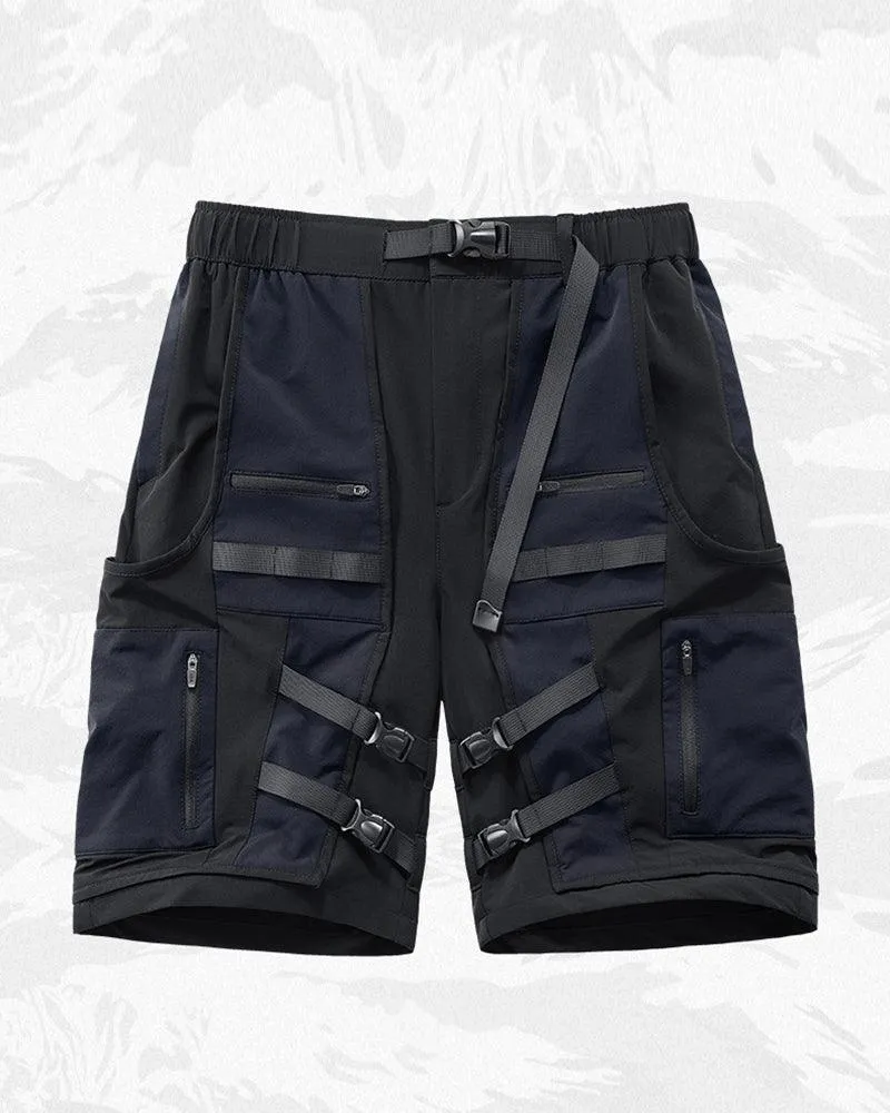 Functional Multi-pockets Quick-drying Cargo Shorts