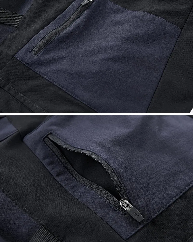 Functional Multi-pockets Quick-drying Cargo Shorts