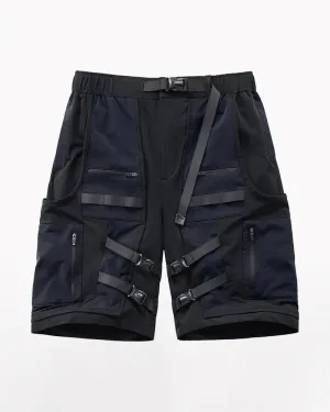 Functional Multi-pockets Quick-drying Cargo Shorts