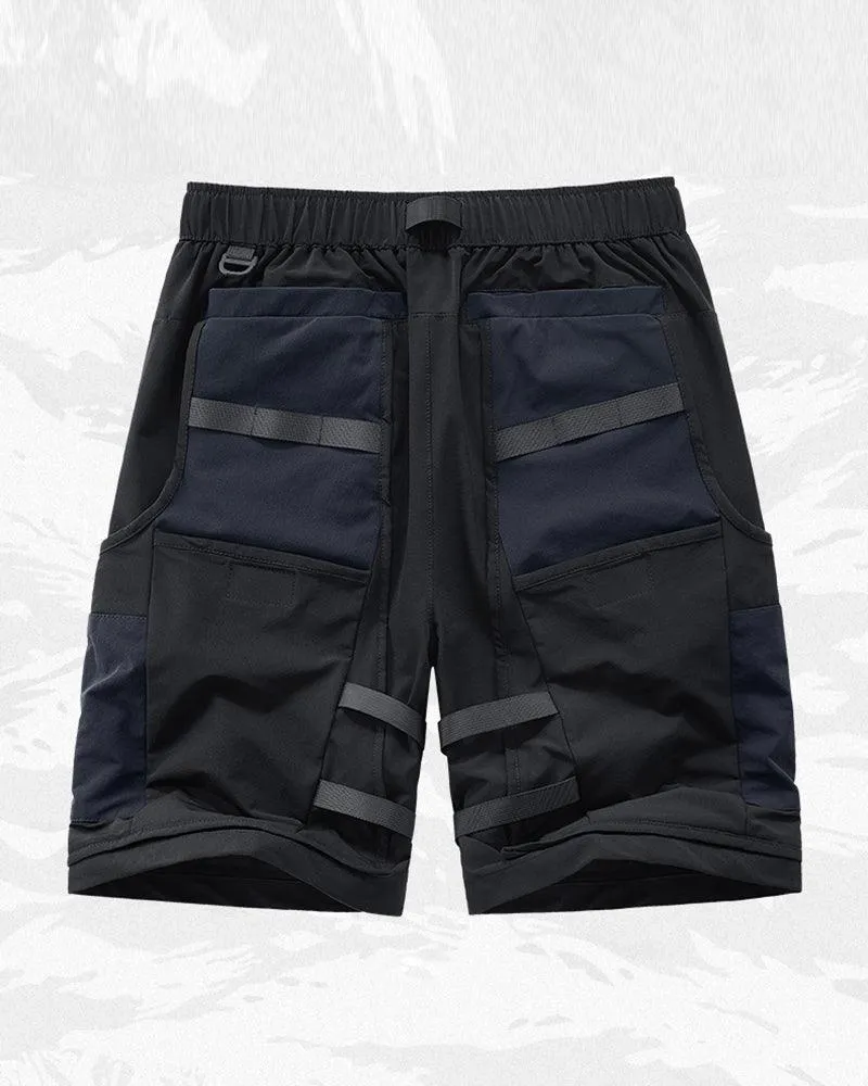 Functional Multi-pockets Quick-drying Cargo Shorts
