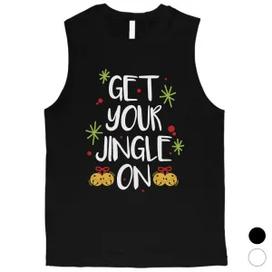 Get Your Jingle On Mens Muscle Top