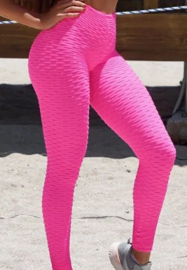 High Waist Ruched Scrunch Butt Lift Leggings and Tummy Control