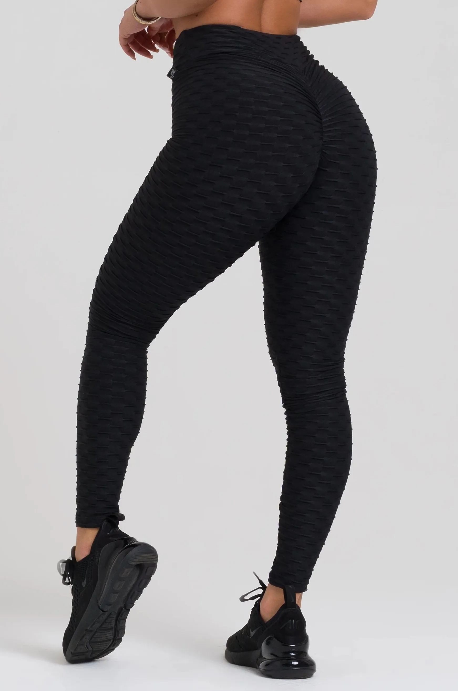 High Waist Ruched Scrunch Butt Lift Leggings and Tummy Control