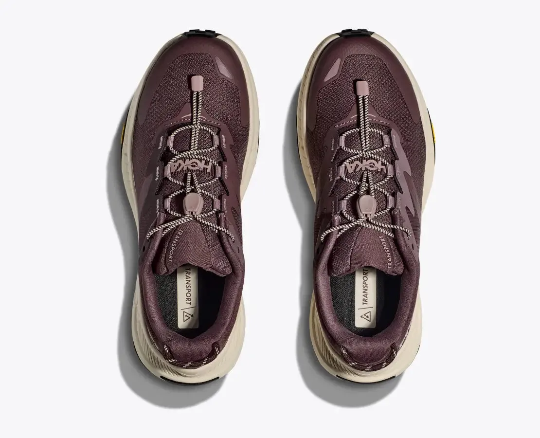 Hoka One One Transport Sneaker - Smoky Quartz/Oat Milk