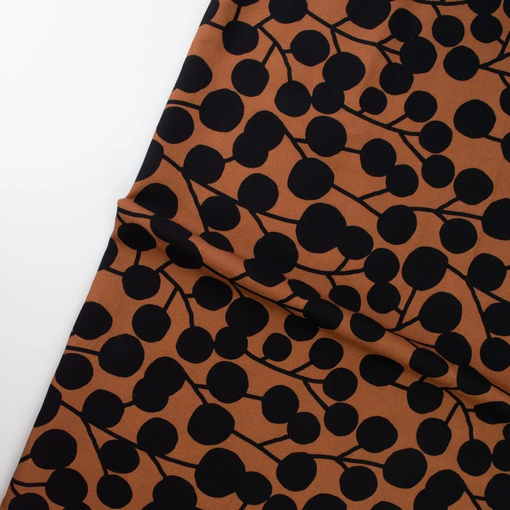 Jennifer Bouron - Cotton Viscose Twill - Ivy Brown