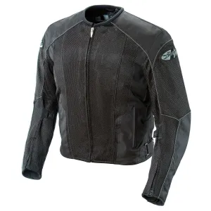 Joe Rocket 'Phoenix 5.0' Mens Black Mesh Motorcycle Jacket