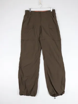 L.L. Bean Pants Womens 10 Brown Hiking Convertible