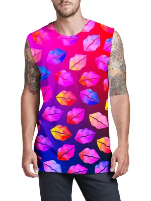 Love Lips Men's Muscle Tank