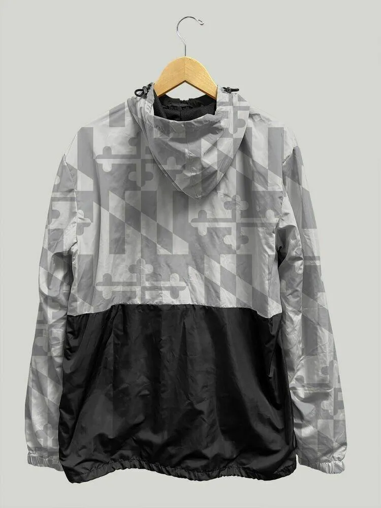 Maryland Flag Whitescale / Windbreaker Jacket