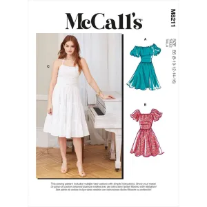 McCall's Pattern M8211 Misses' & Women's Dresses
