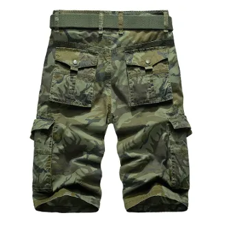 Mens Camo Cargo Shorts