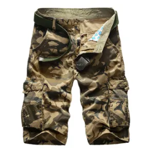 Mens Camo Cargo Shorts