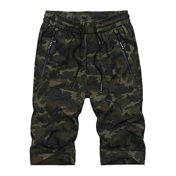 MEN'S CAMO ELASTIC SHORTS 69696915W