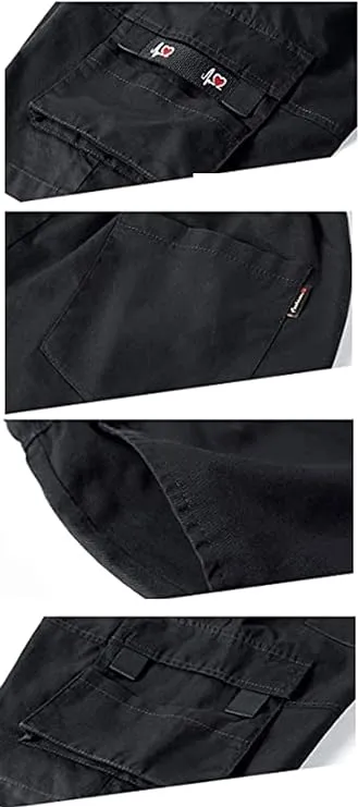 Men's Causal Cargo Pocket Cp Camo Shorts