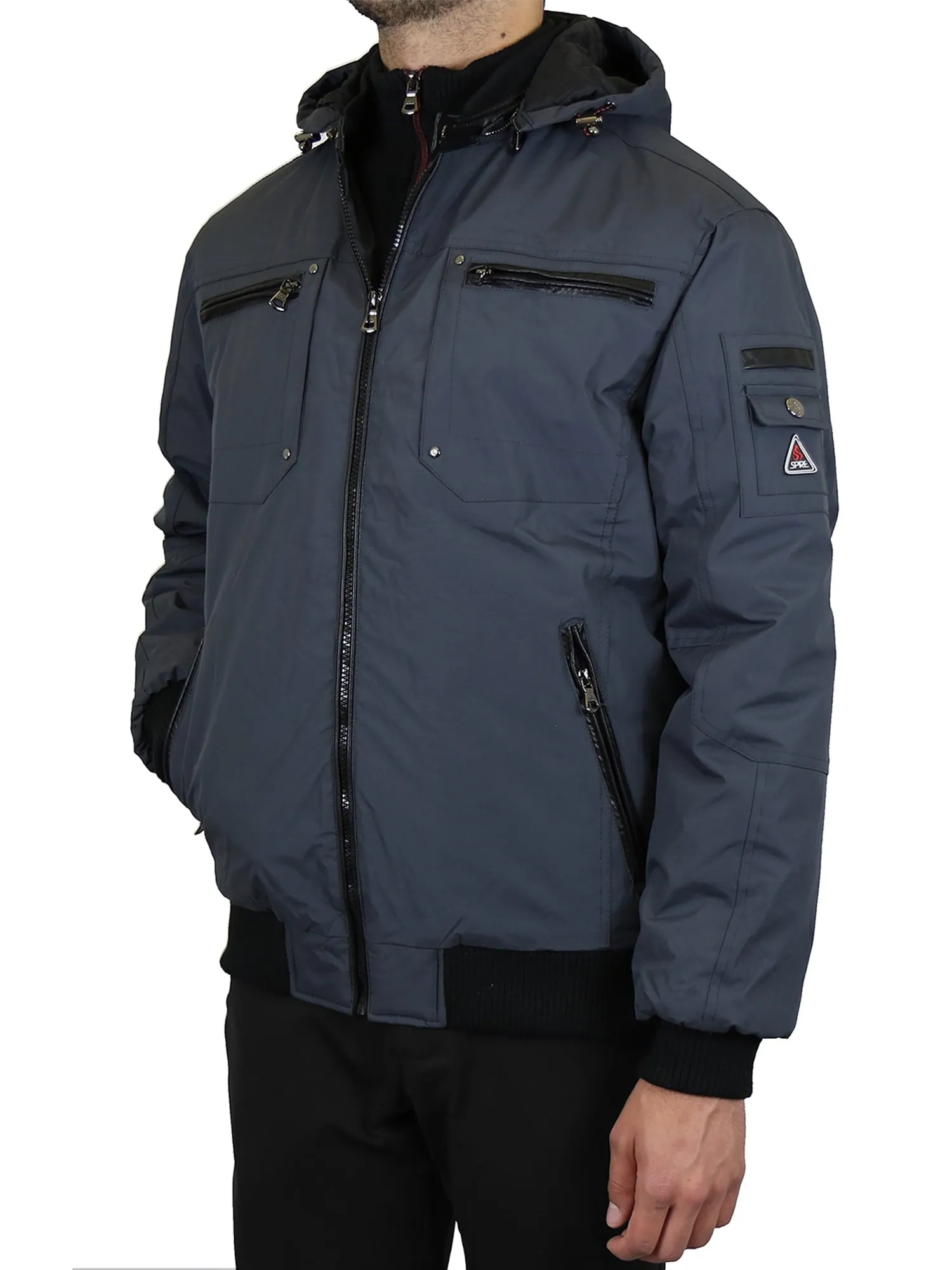 Mens Heavyweight Western Puffer Jacket