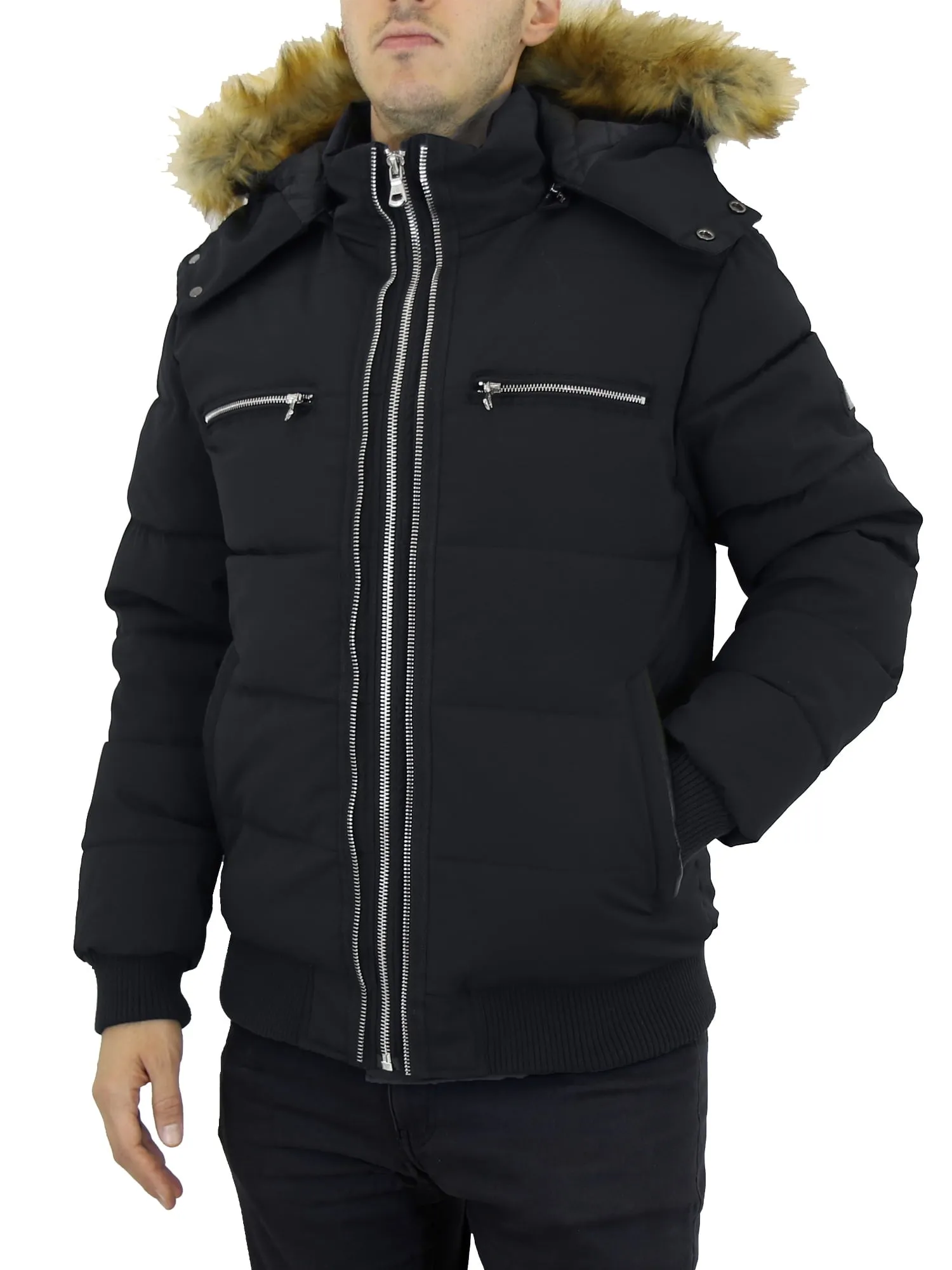 Mens Heavyweight Western Puffer Jacket