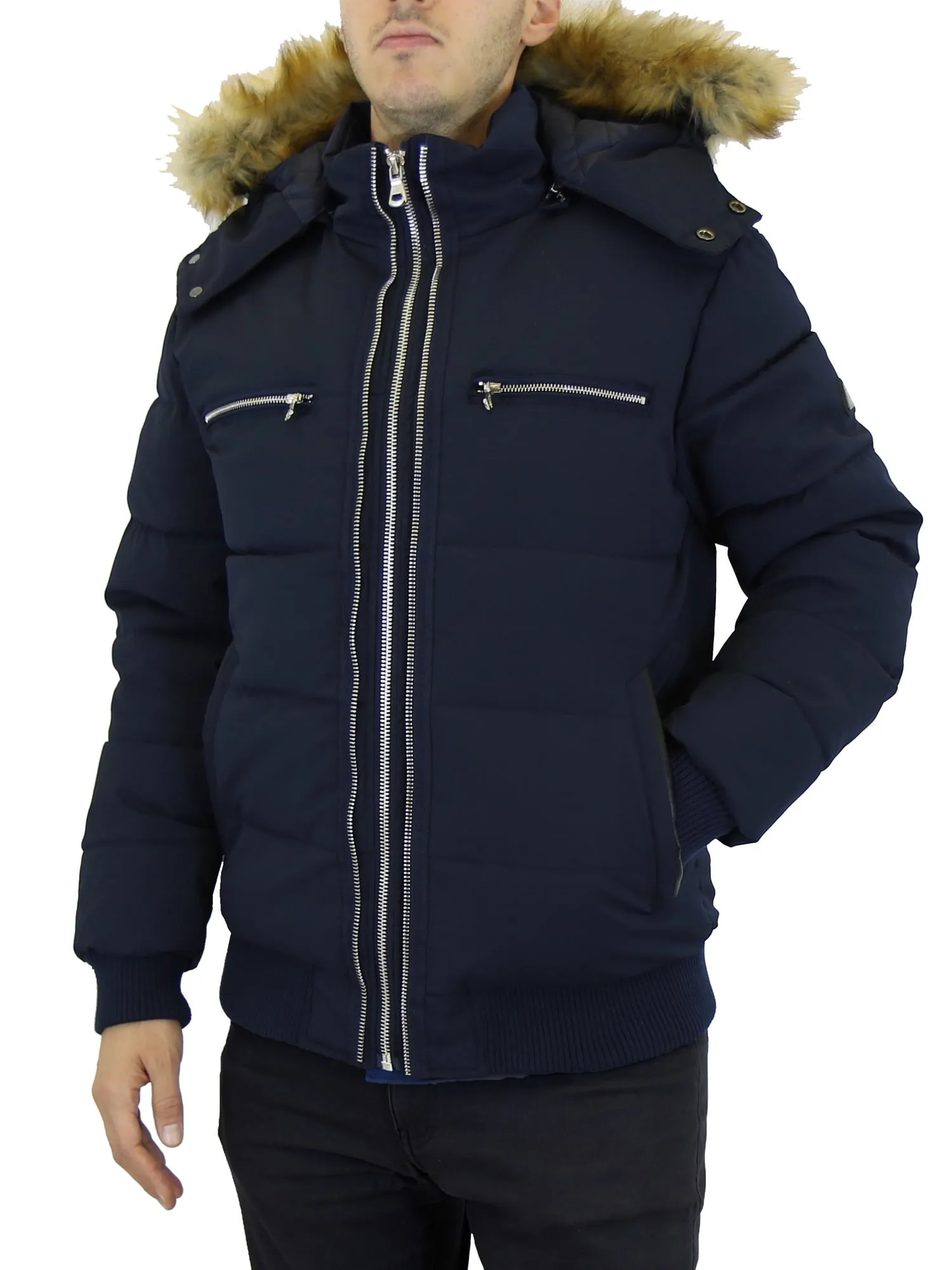 Mens Heavyweight Western Puffer Jacket