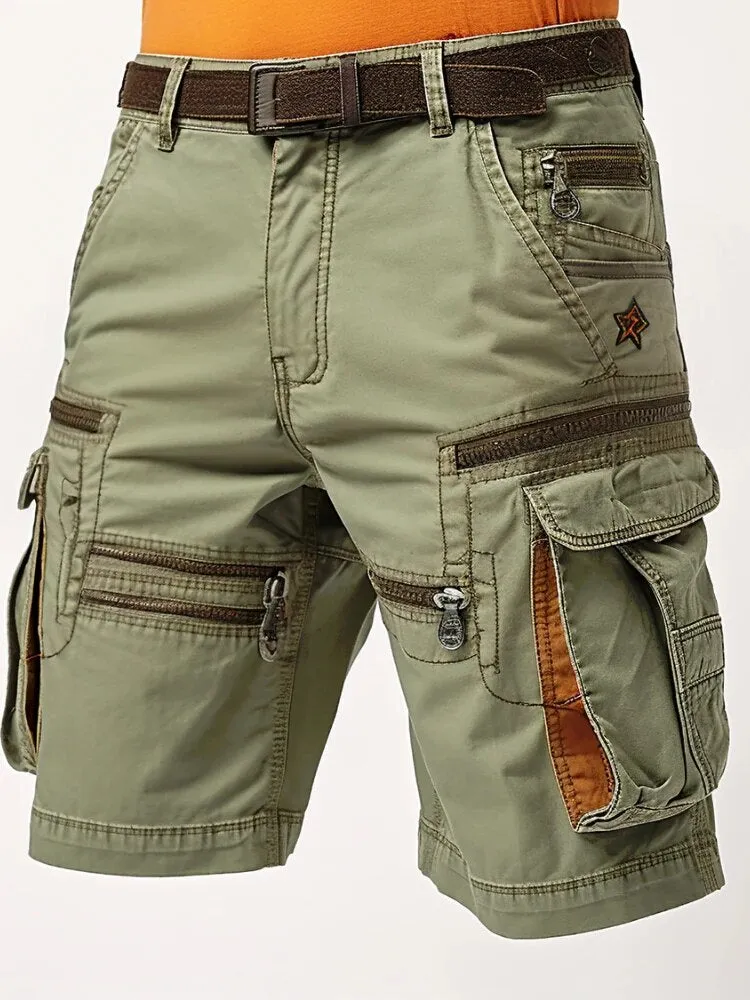 Mens Plus Size Cargo Shorts